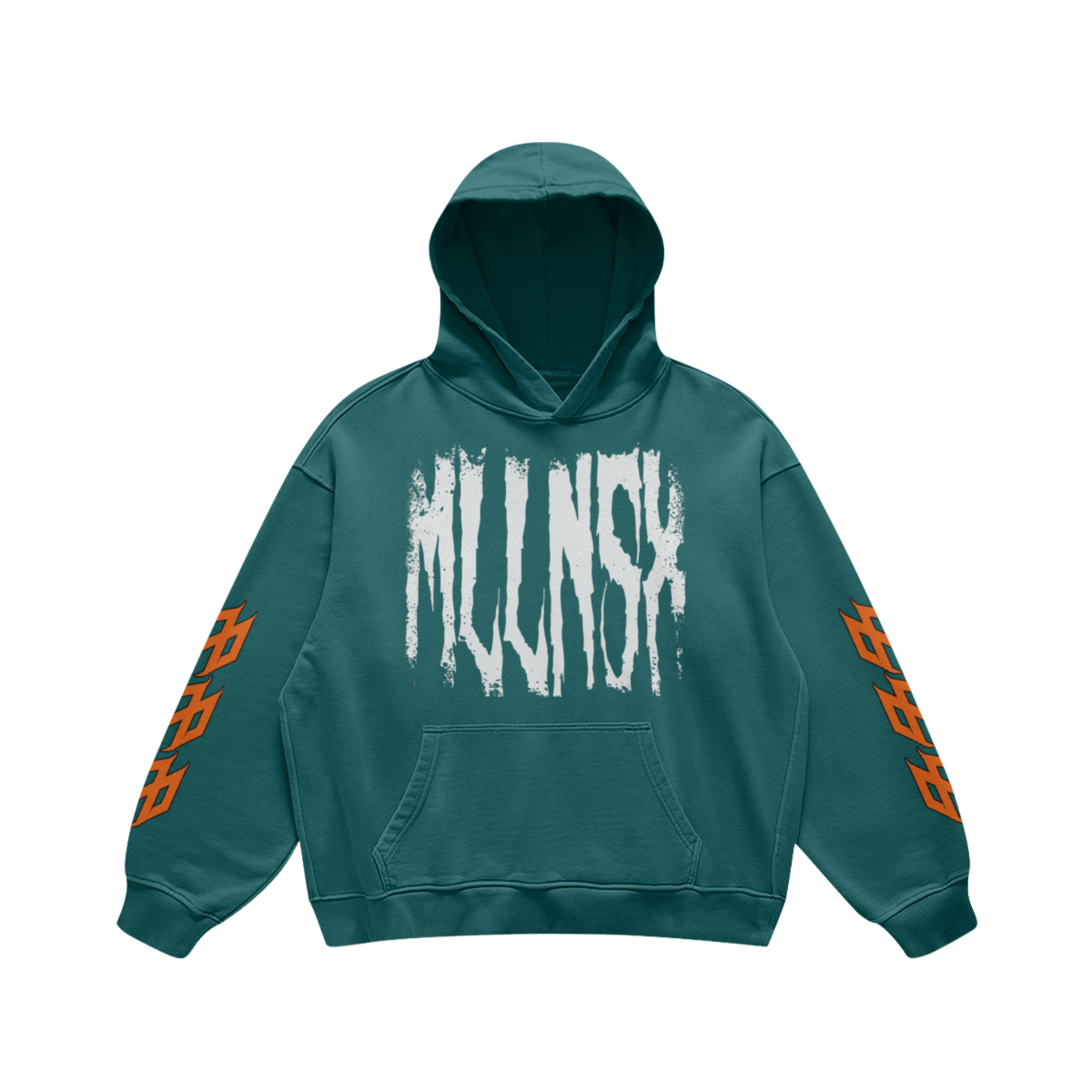 MILLONES AQUA HOODIE