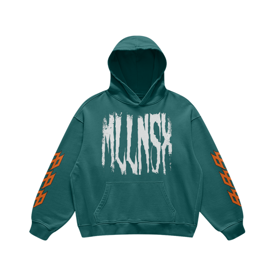 MILLONES AQUA HOODIE